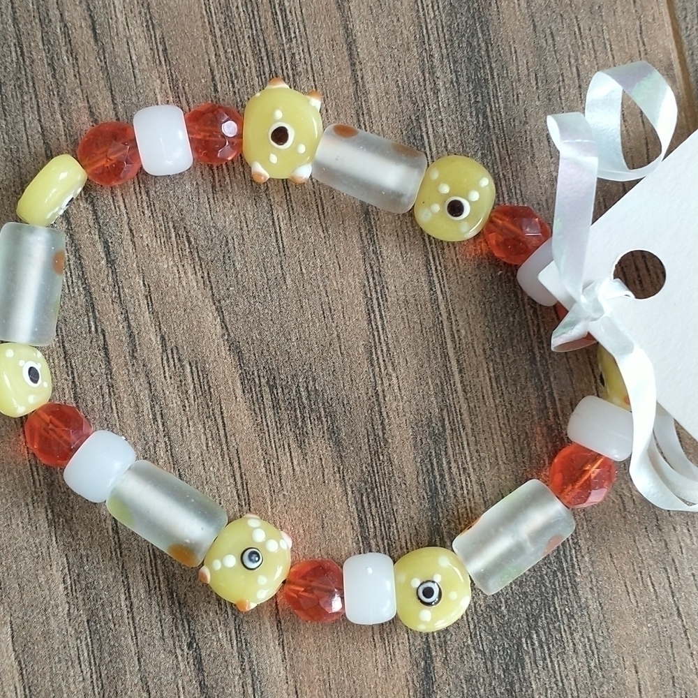 Handmade beaded bracelet - Picture 3 of 4